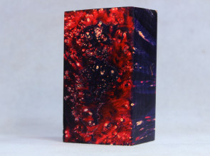 Stabilized Maple Burl Wood Mod Block